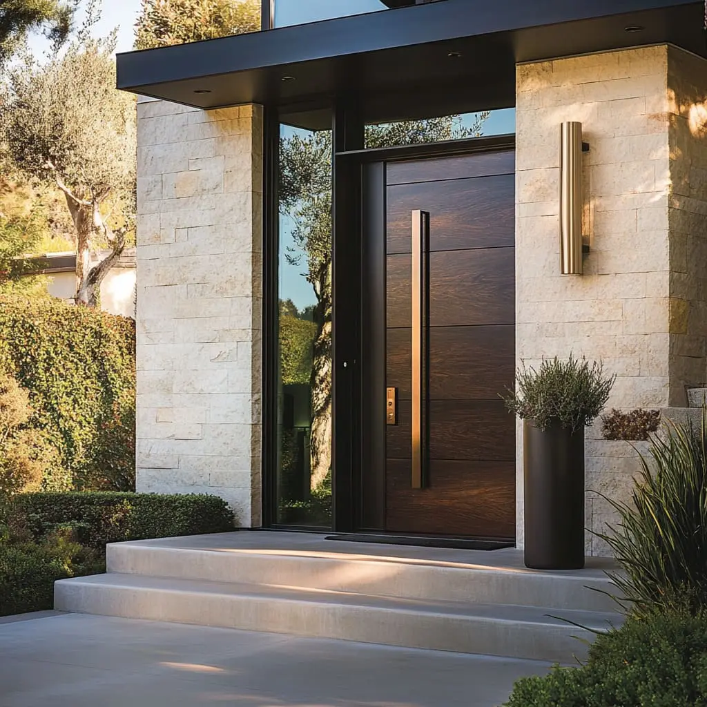 Modern House Entry Door: Elevate Curb Appeal with Sleek Design and